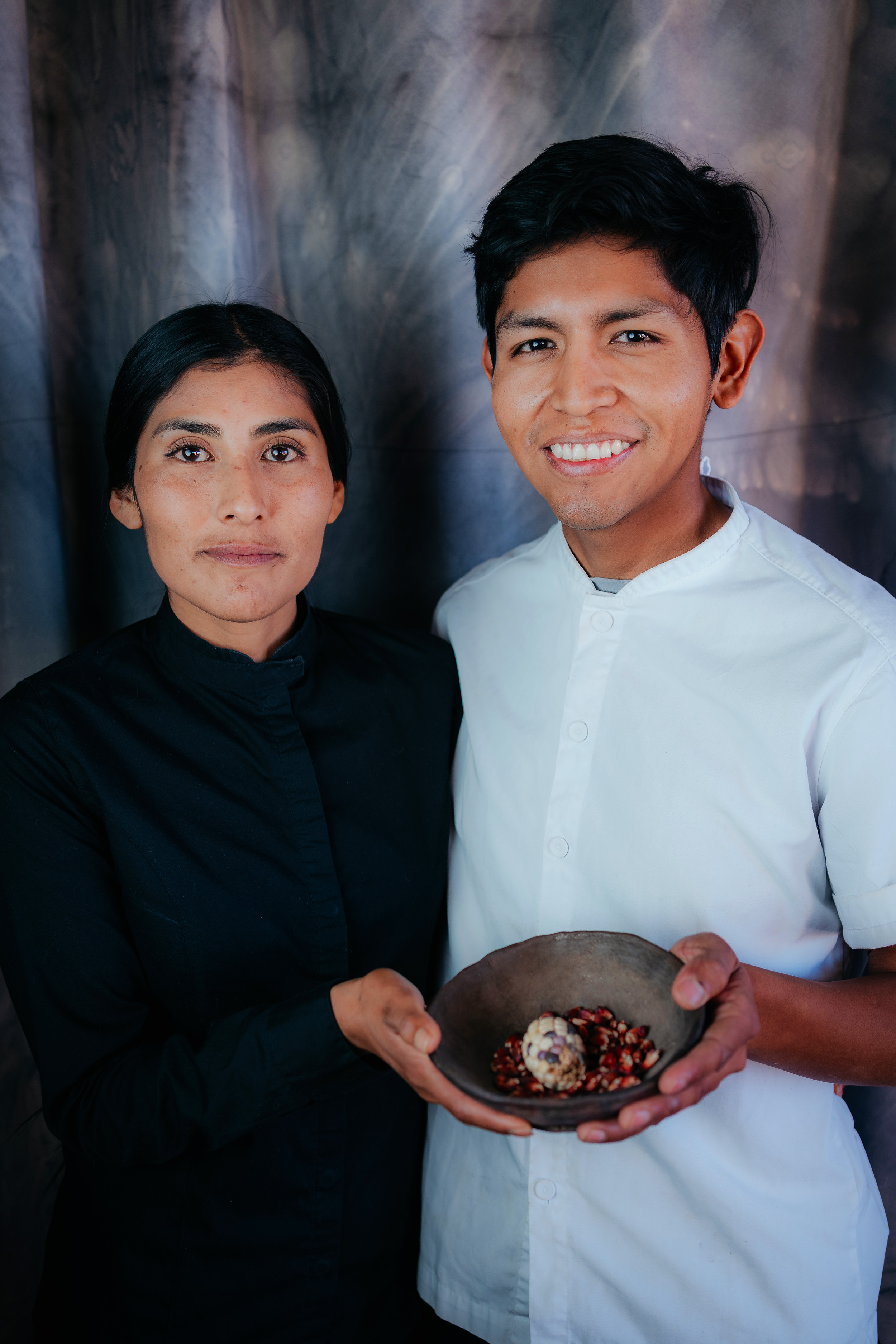 Ephedra owners Carolina Colque and Sergio Armella.